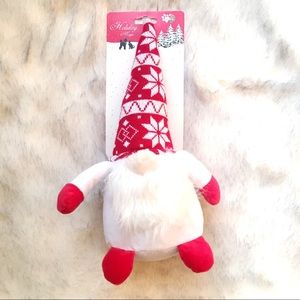NWT Holiday Magic Red and White Paw Pals Gnome